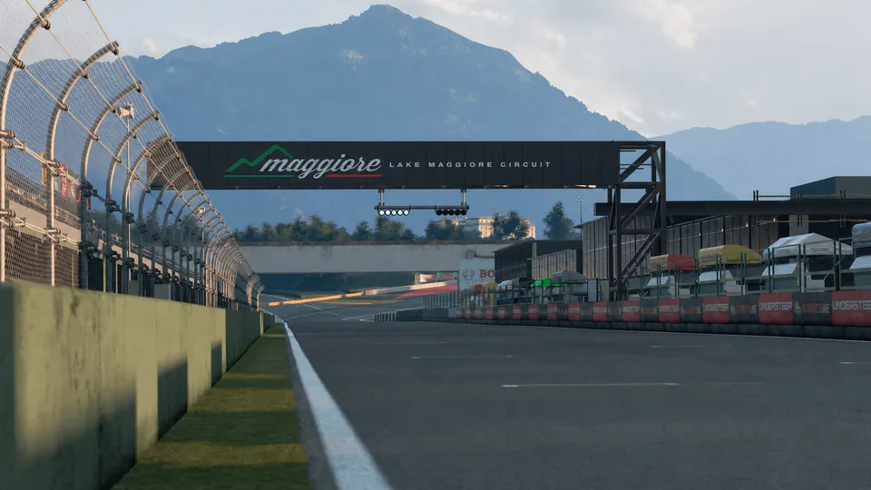Track view of Autodrome Lago Maggiore – Full Course Reverse