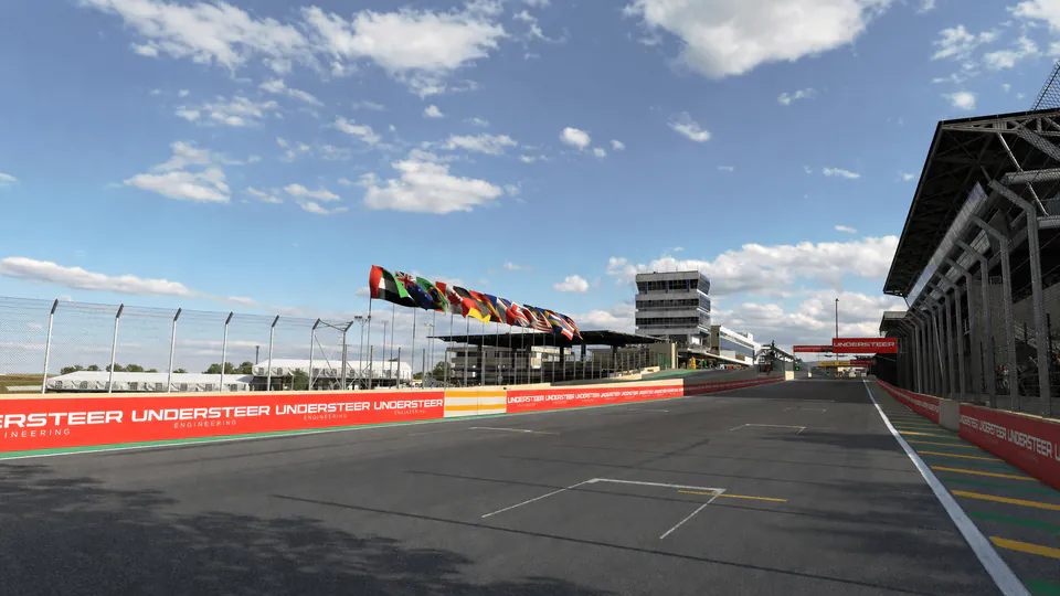 Track view of Autódromo de Interlagos