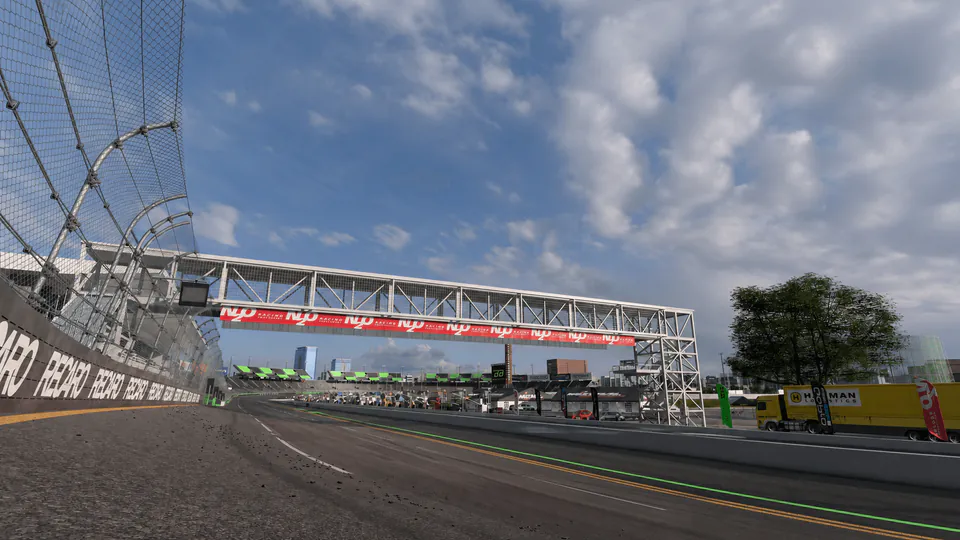 Track view of Broad Bean Raceway
