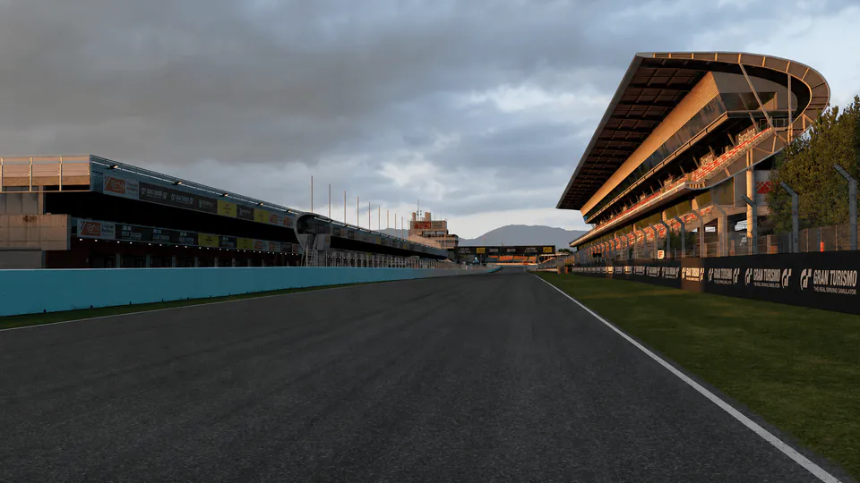 Track view of Circuit de Barcelona-Catalunya GP Layout No Chicane