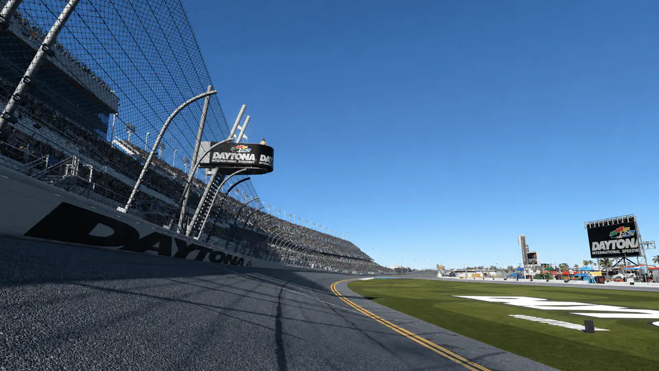 Track view of Daytona Road Course