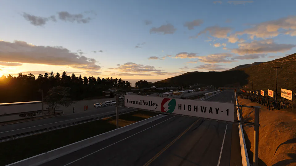Track view of Grand Valley – Highway 1 Reverse