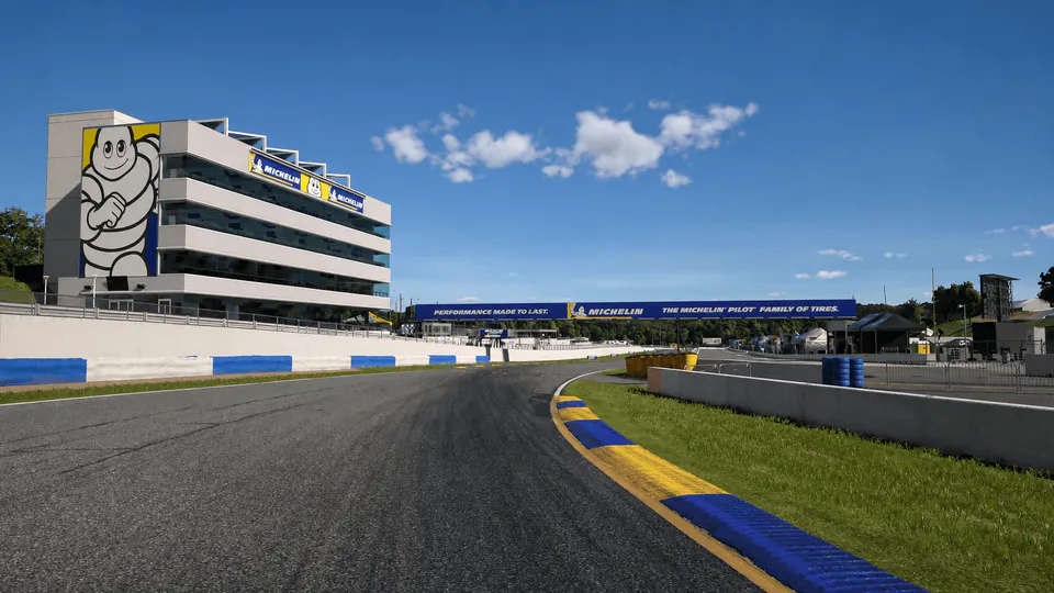Track view of Michelin Raceway Road Atlanta