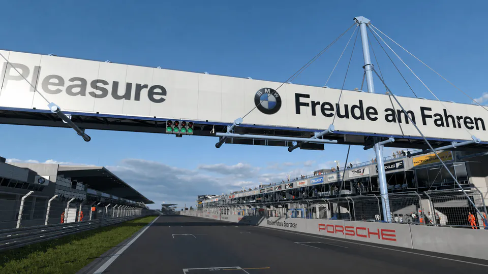 Track view of Nürburgring Endurance II